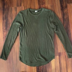 Urban Outfitters soft waffle long sleeve shirt